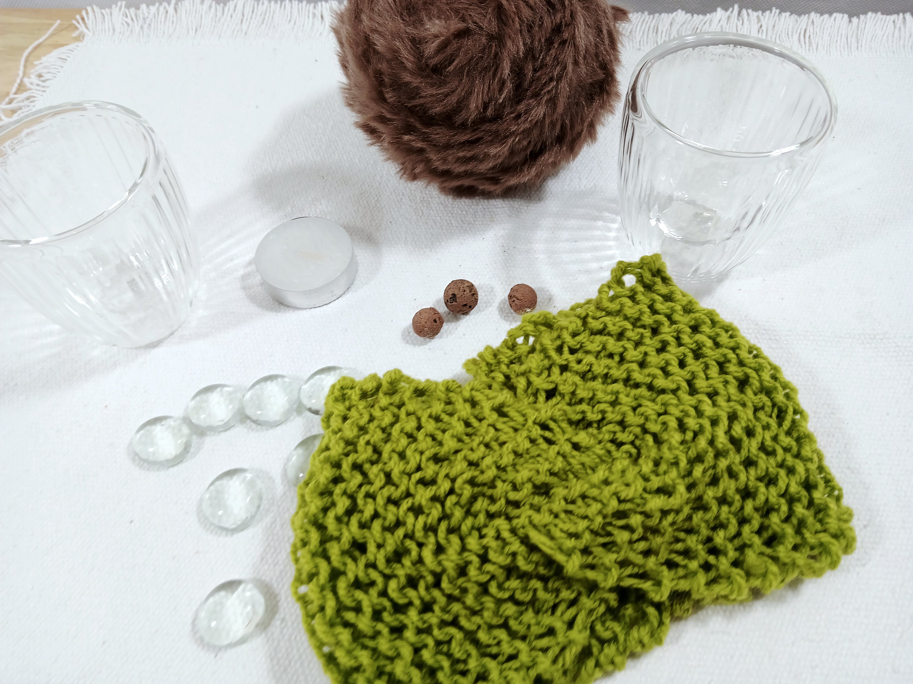 Bandeau olive Papillon