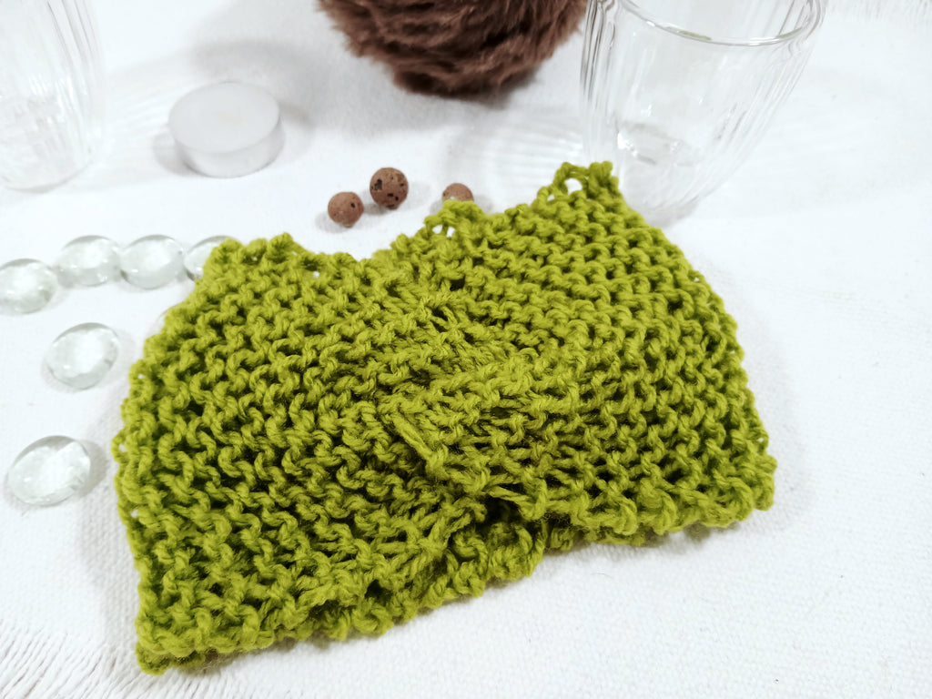 Bandeau olive Papillon