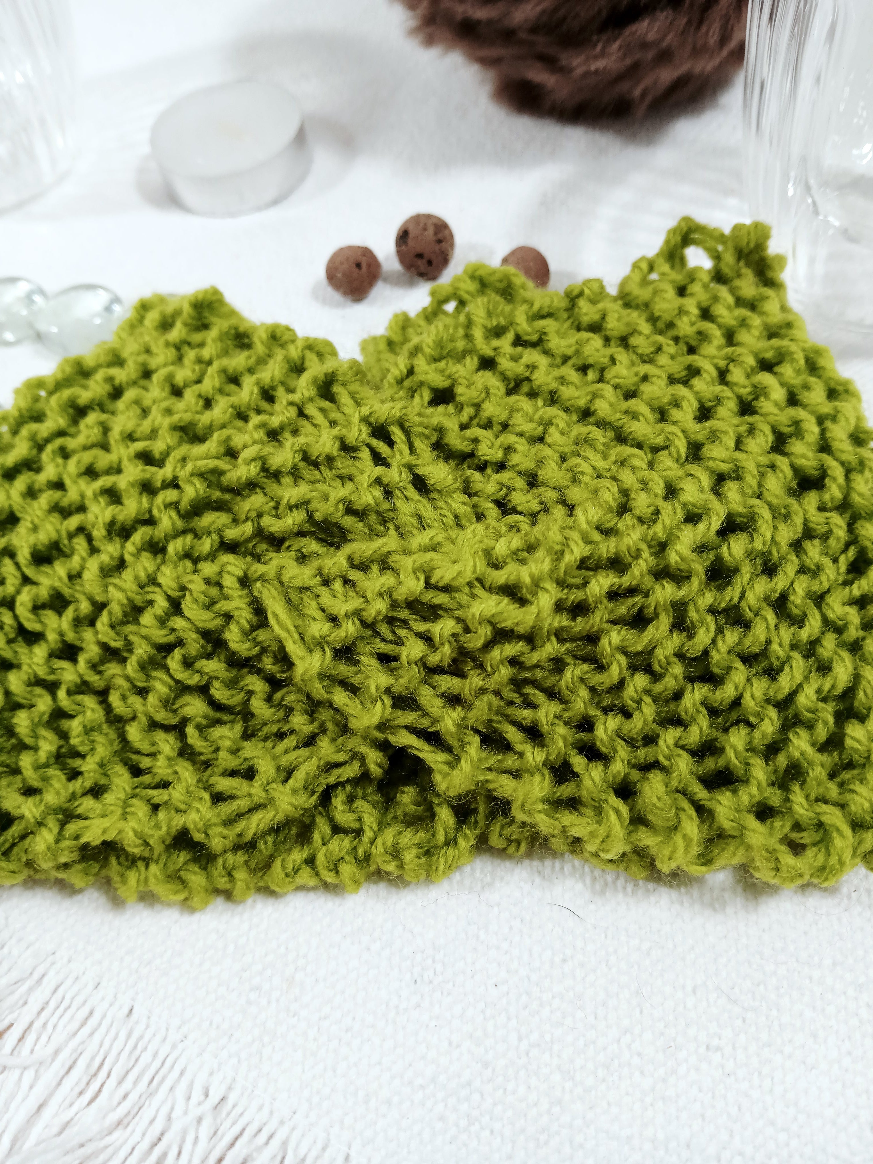 Bandeau olive Papillon