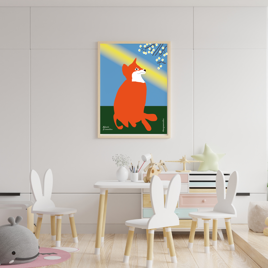 Le Renardeau Mykoky (sans cadre)
